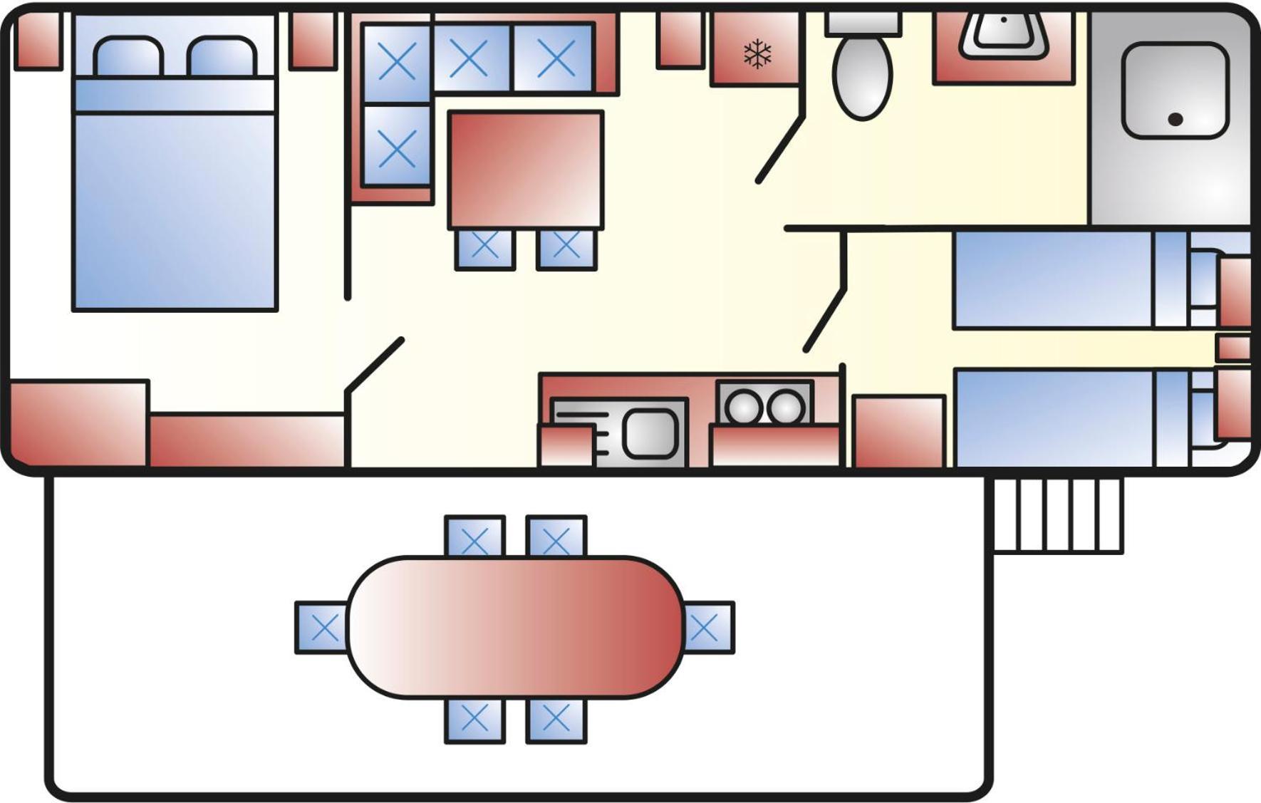 Albatross Mobile Homes On Camping Mare E Pineta 里杜德里伊斯坦西 外观 照片